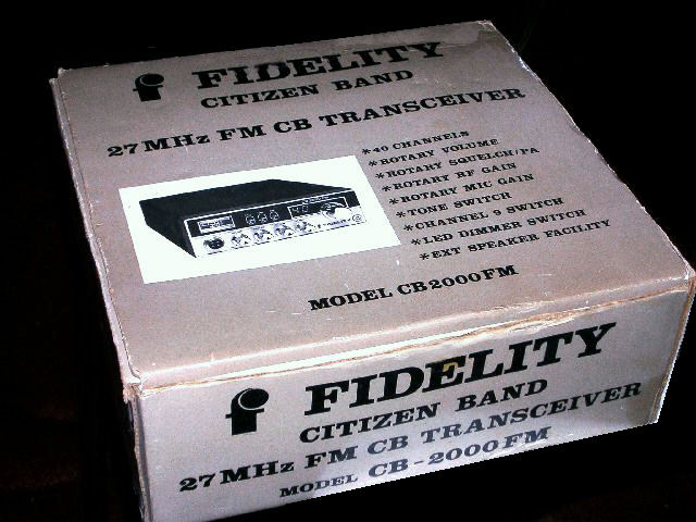 Fidelity CB 2000 FM